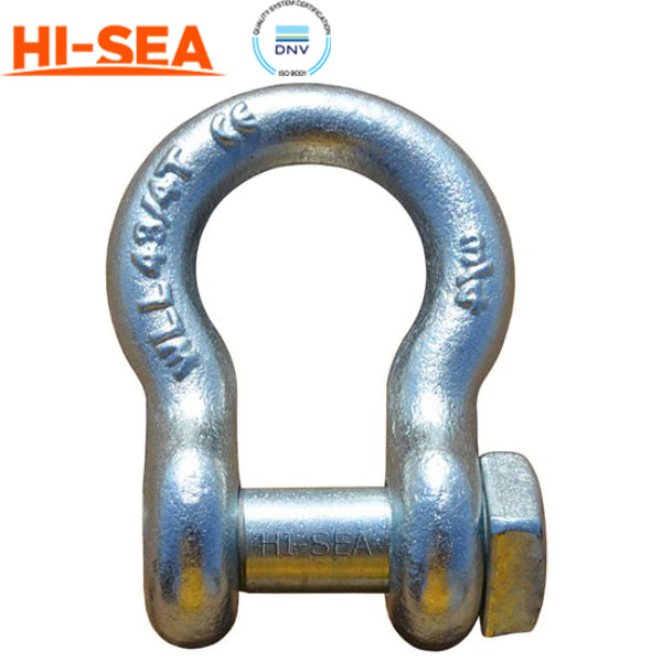Trawling Shackle with Screw Pin